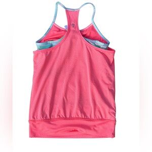 Ivivva (by Lululemon) Youth Girls size 10 tank top dance gymnastics athletics
